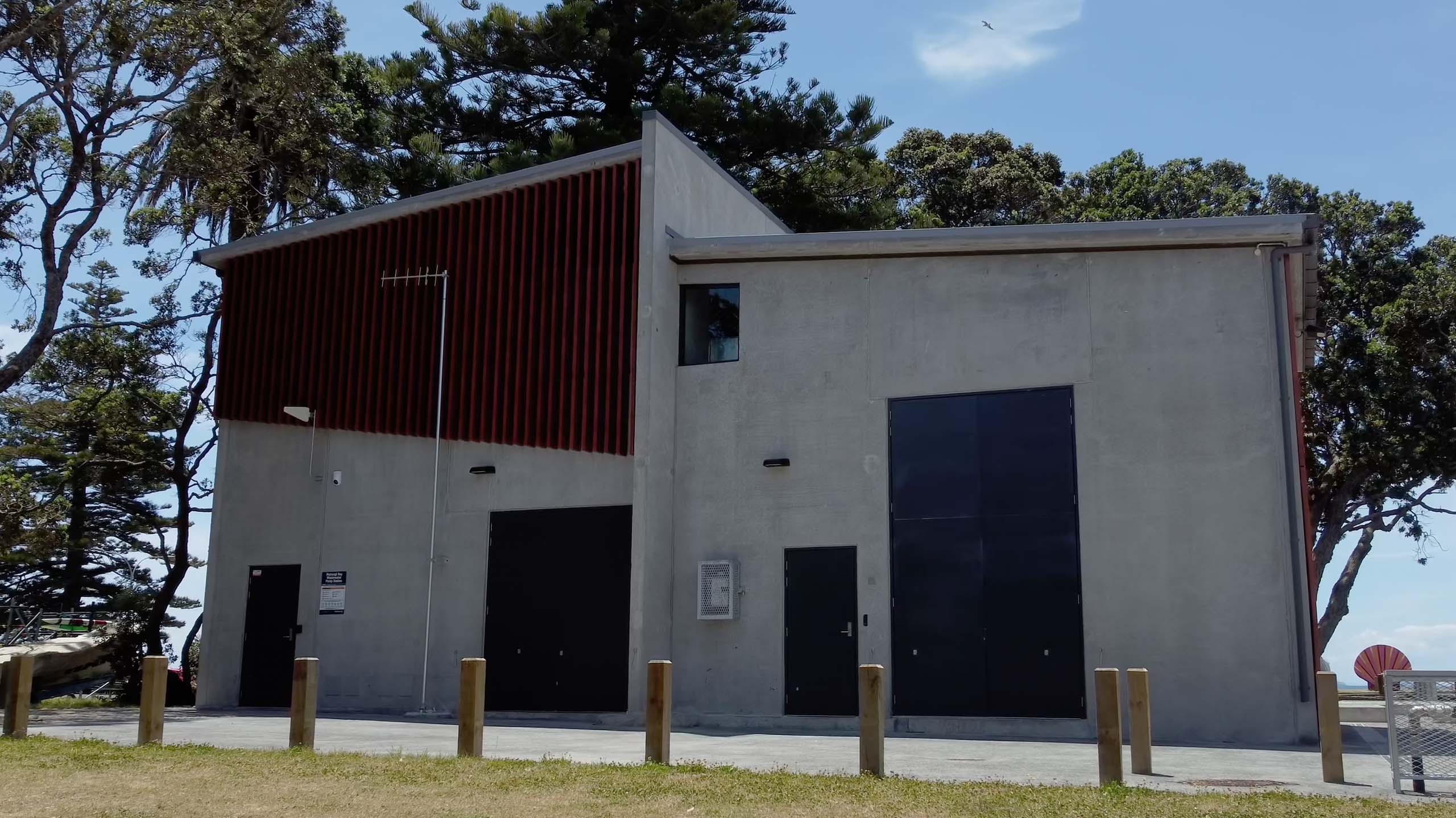 Water Treatment Plant, Mairangi Bay Auckland - Designgroup Stapelton Elliot