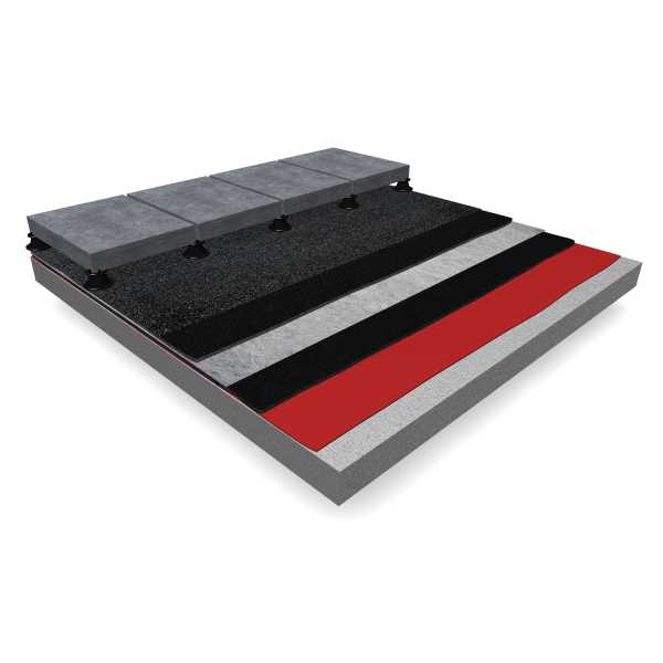 Hot Melt Waterproofing Podium Deck Roofing