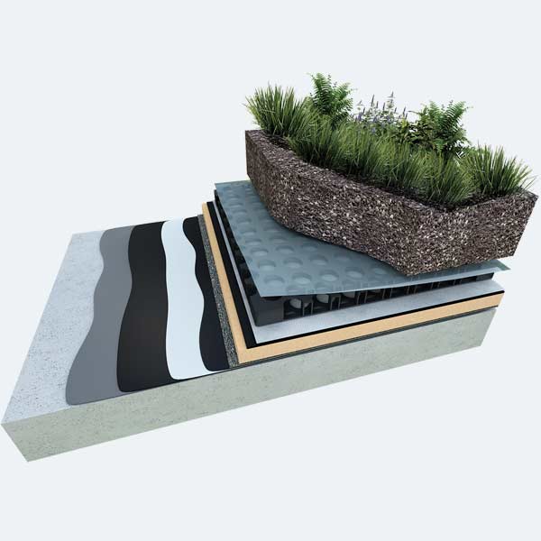 Biodiverse Brown Roof System