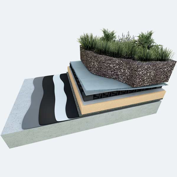 Intensive Green Roof System